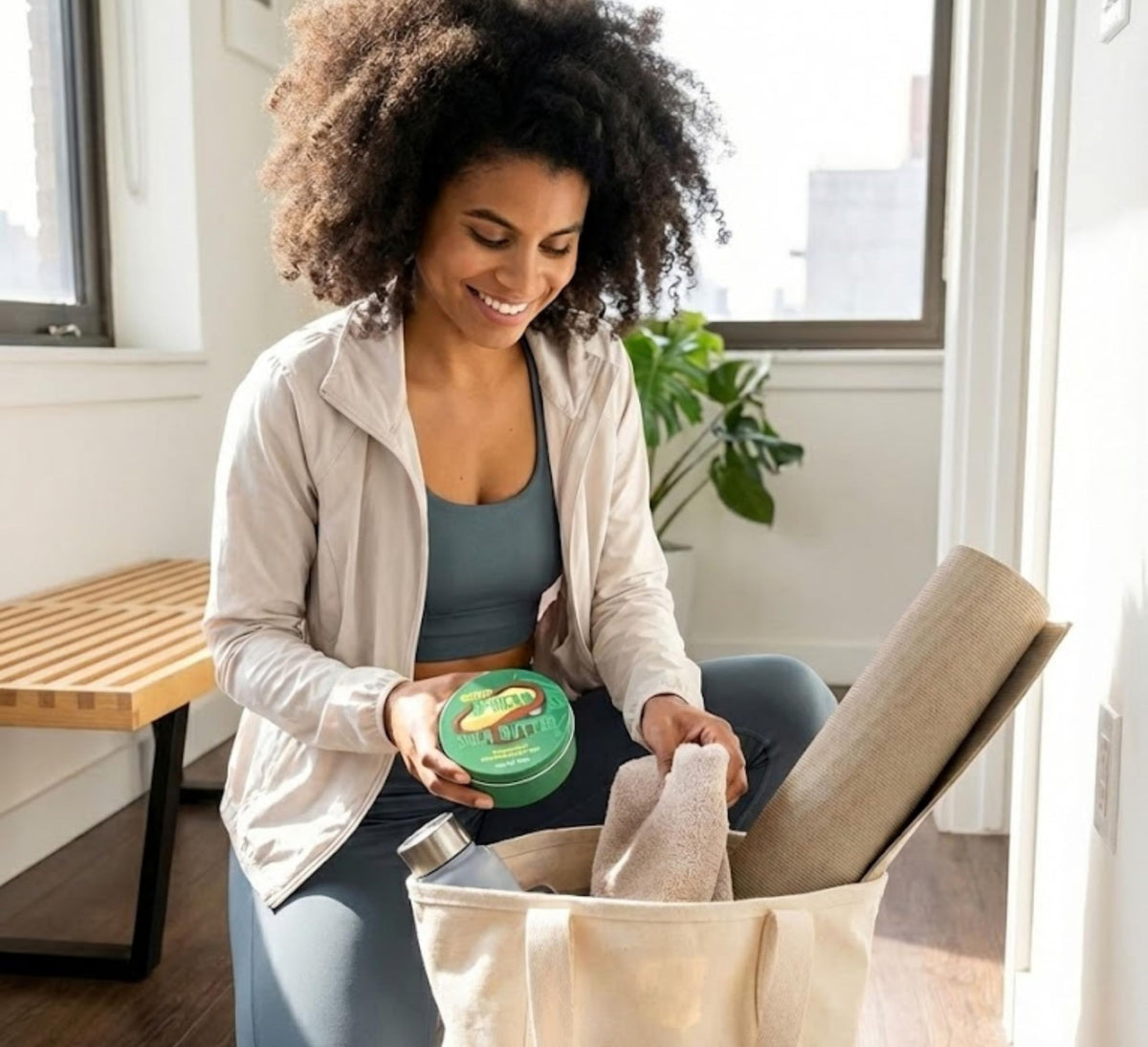Close-up of Nimba Foods label highlighting single-ingredient purity