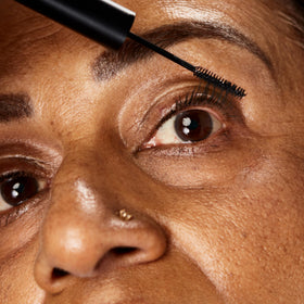 NINETEEN NINETY NINE black mascara texture swirl showing smooth tubing finish