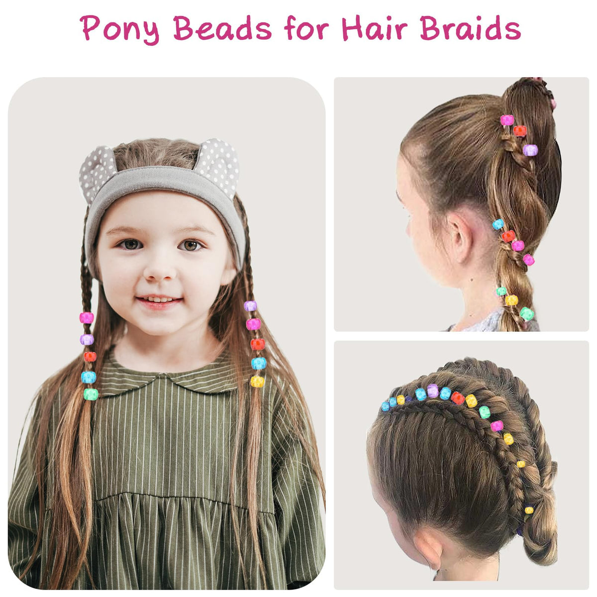 Ningrou beads applied to braid illustrating decorative finished look