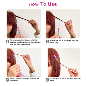 Ningrou quick beader and tools displayed for faster bead threading