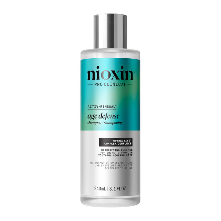 NIOXIN front packaging showing bottle and brand for clear identification and trust