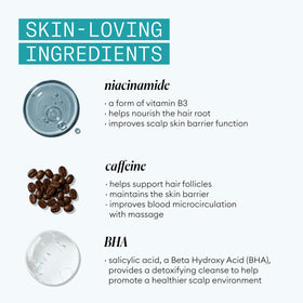 NIOXIN niacinamide ingredient bottle highlighting scalp-supporting benefit