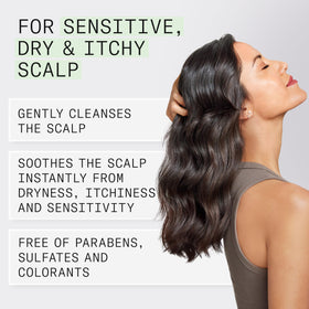 NIOXIN aloe and vitamin E ingredients conveying soothing hydration