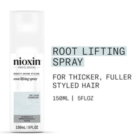 Back label of Nioxin bottle displaying directions and ingredients