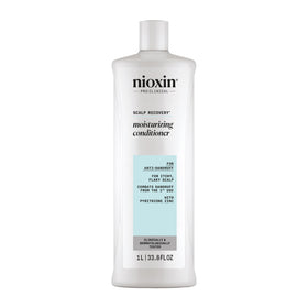 Nioxin front bottle showing label and calming scalp benefit