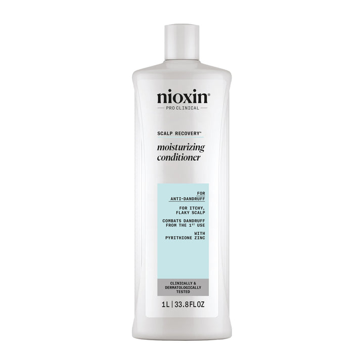 Nioxin front bottle showing label and calming scalp benefit