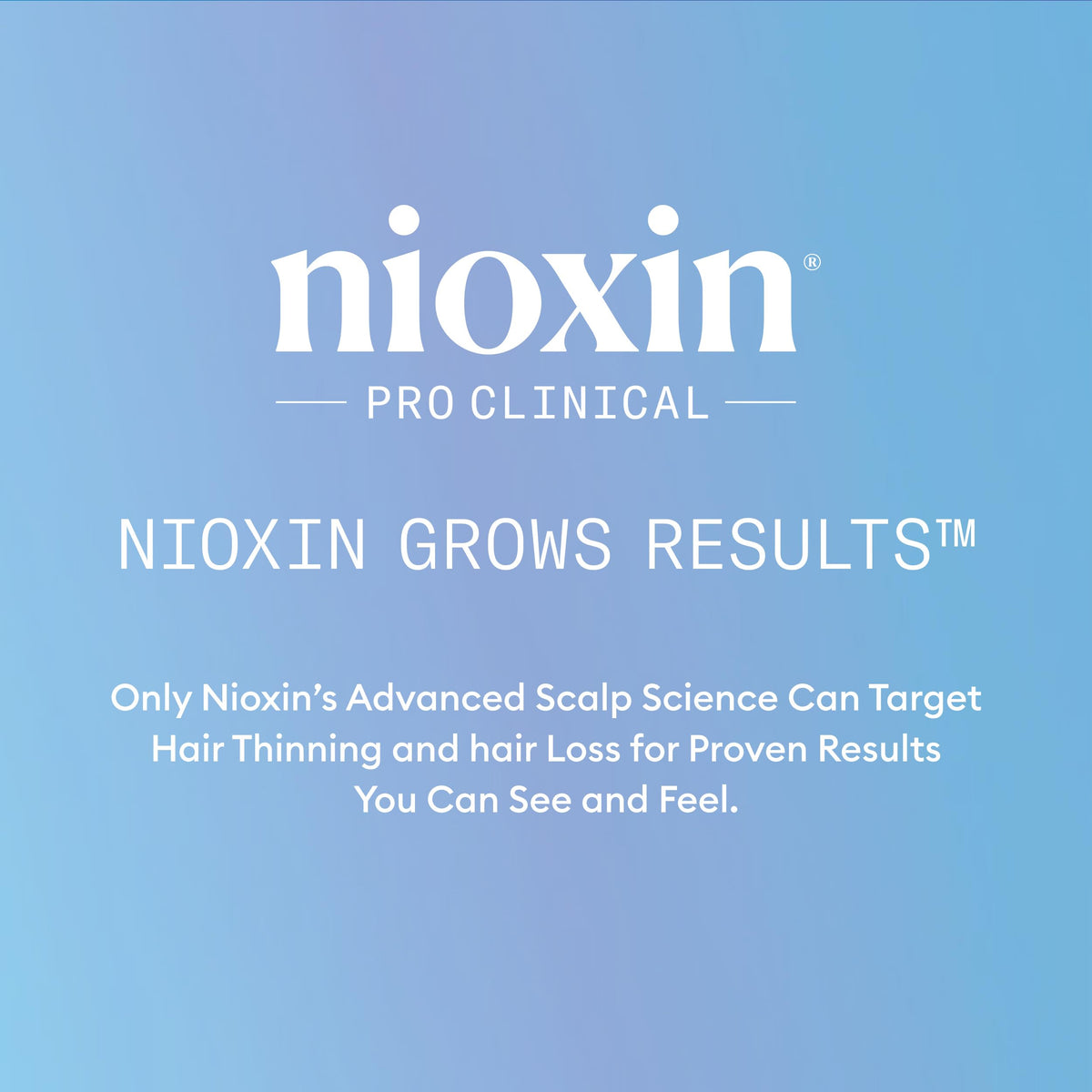 Nioxin on bathroom shelf in routine setting suggesting easy everyday use
