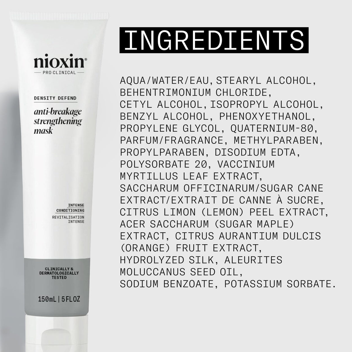 Nioxin in bathroom routine setting illustrating daily hair care use