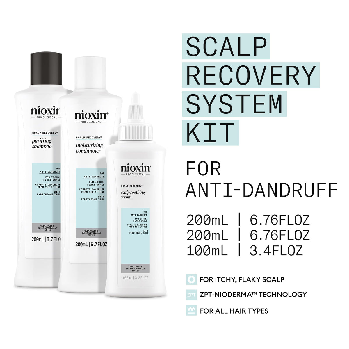 NIOXIN conditioner cream texture demonstrating nourishing moisture for dry hair