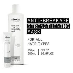 Nioxin open jar close-up of creamy mask texture for easy application
