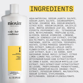 nioxin packaging and branding in a lifestyle scene showing professional quality benefit