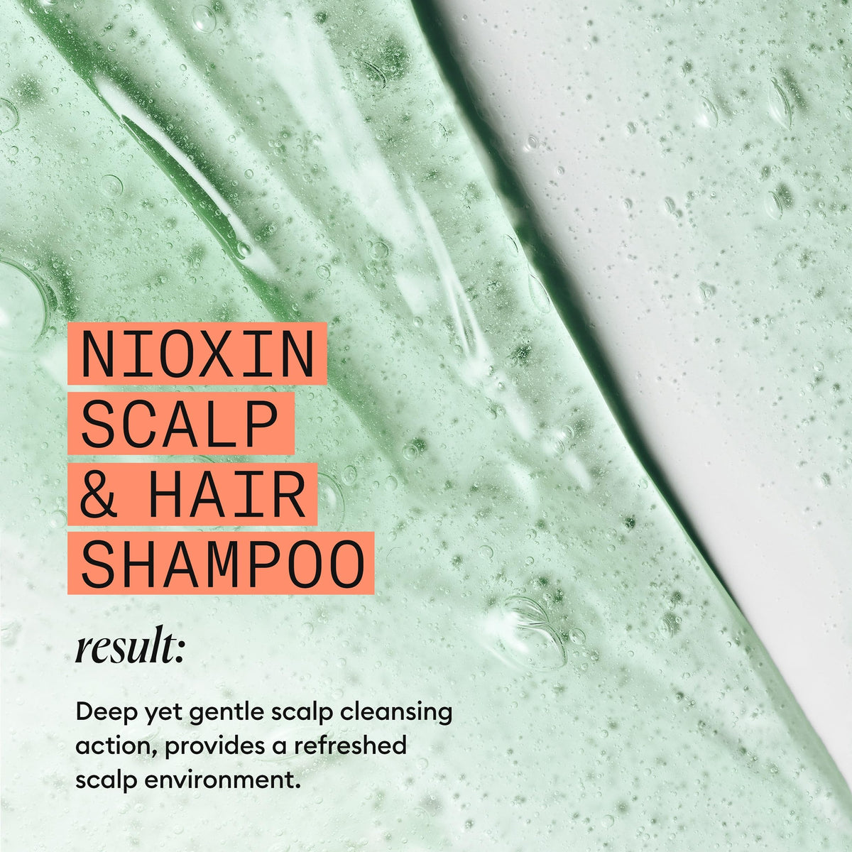 Nioxin product in bathroom lifestyle scene suggesting daily salon-style routine