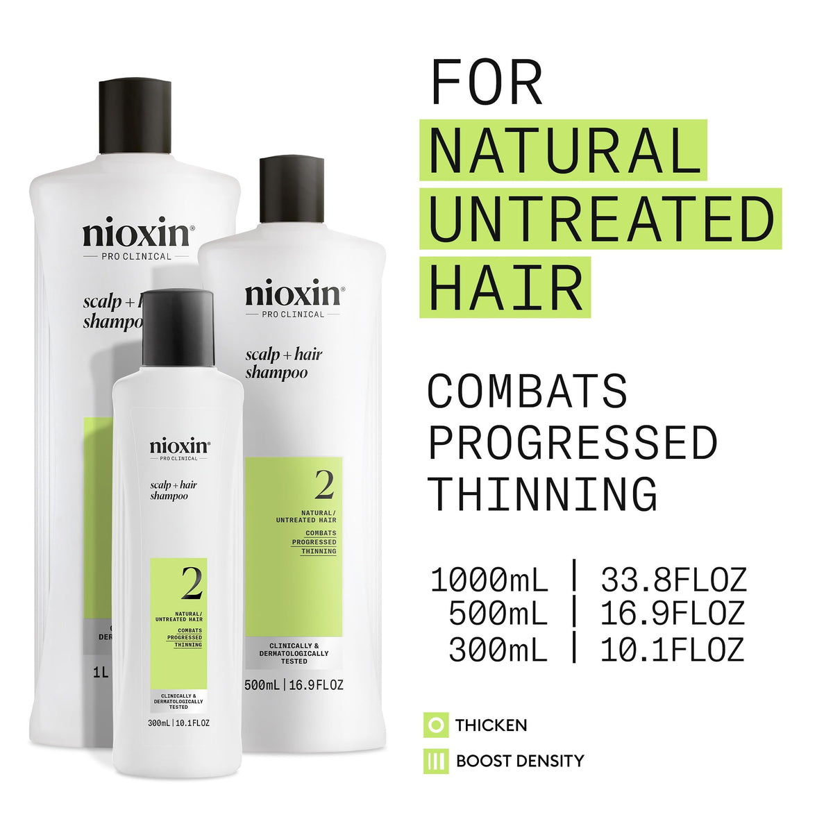Nioxin shampoo texture pouring to show gentle lather and consistency