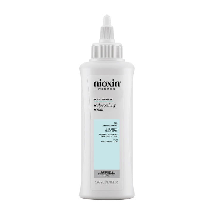 Nioxin front bottle showing product and size providing visible relief