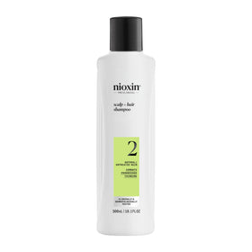 Nioxin System 2 front bottle showing packaging and brand benefits