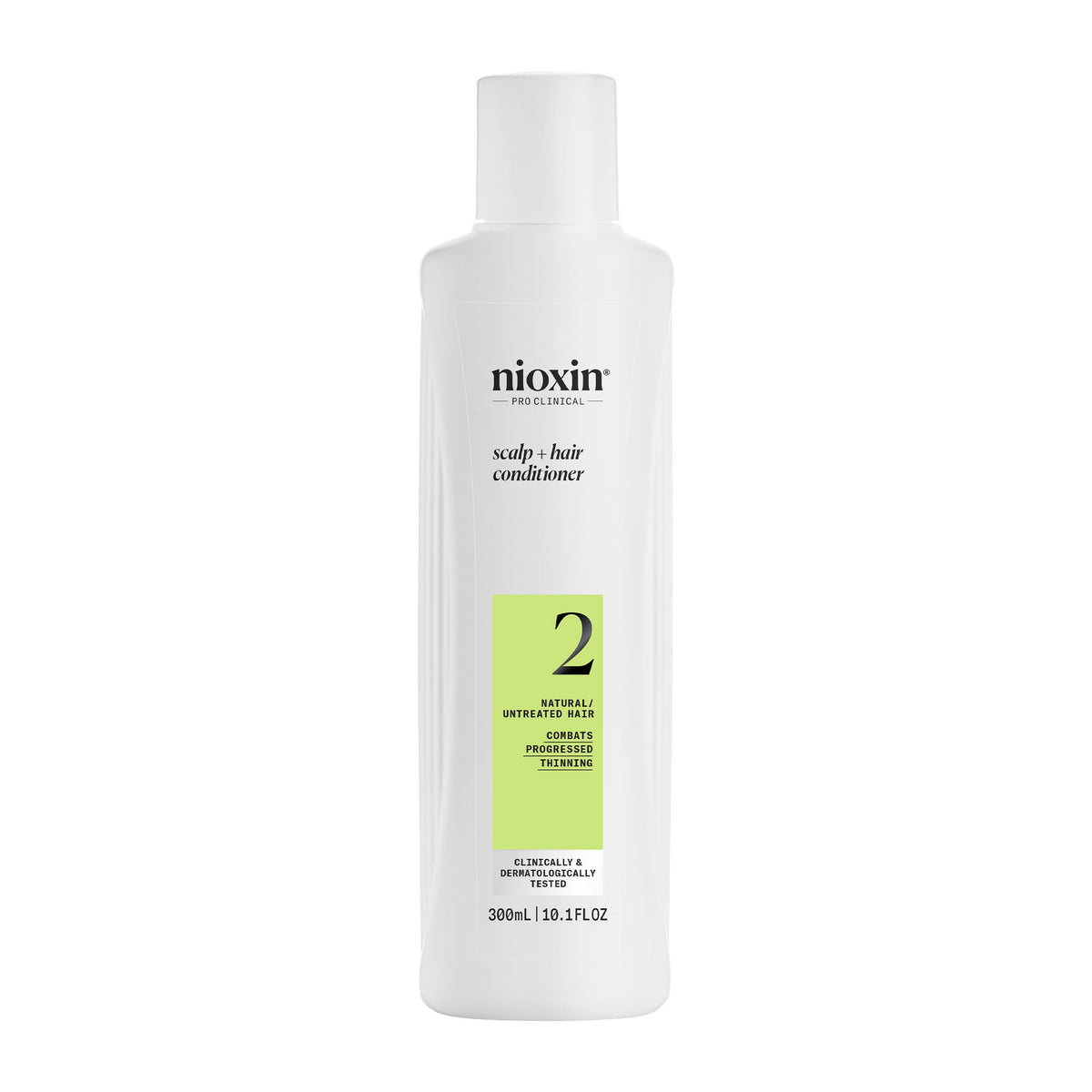 Nioxin System 2 front packaging shows professional design and fuller-hair benefit