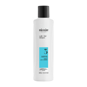 Nioxin System 3 front bottle showing product and brand benefits