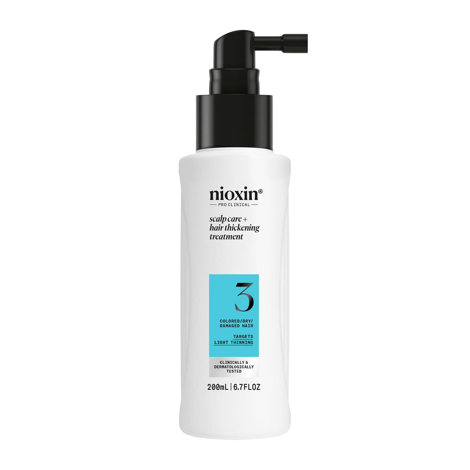 Nioxin System 3 front packaging showing product benefits and size
