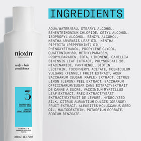 NIOXIN on bathroom shelf in lifestyle setting showing salon-grade care