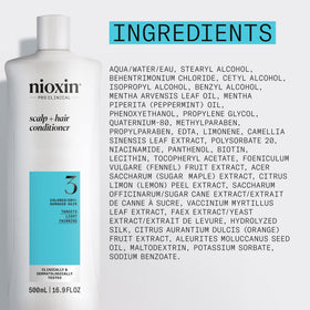 NIOXIN on bathroom shelf lifestyle image suggesting professional salon-quality benefit