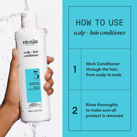 NIOXIN System 3 trio with shampoo and treatment for complete regimen benefit