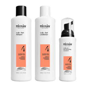 Nioxin System 4 front packaging showing kit and benefits