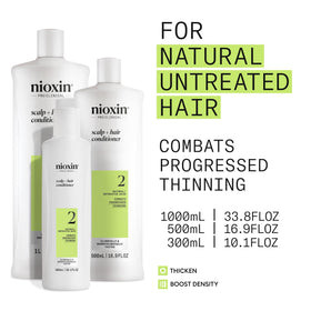 Nioxin creamy conditioner texture highlighting lightweight hydration