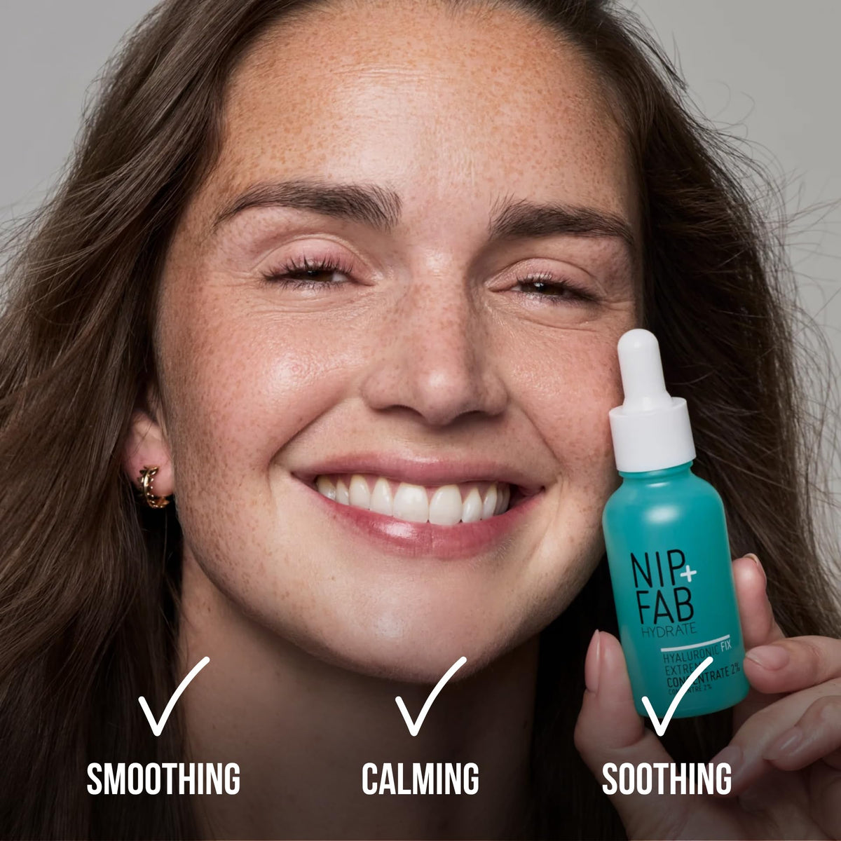 Nip+Fab application in hand illustrating easy absorption and layering
