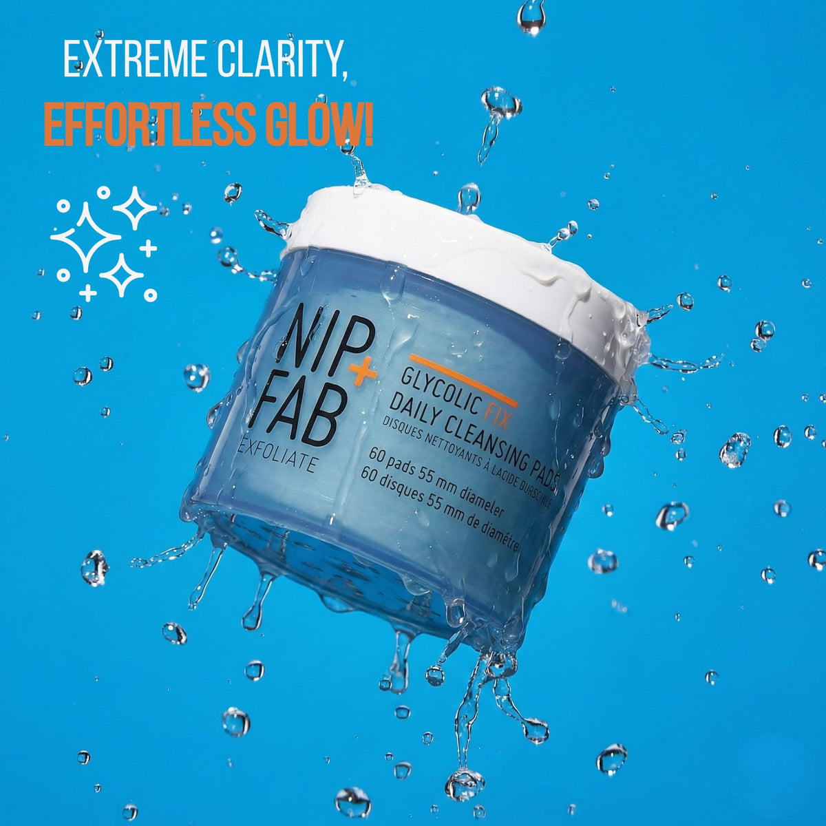 NIP+FAB ingredients label close-up emphasizing formulation transparency