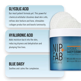 NIP+FAB pad in hand to show size and easy application