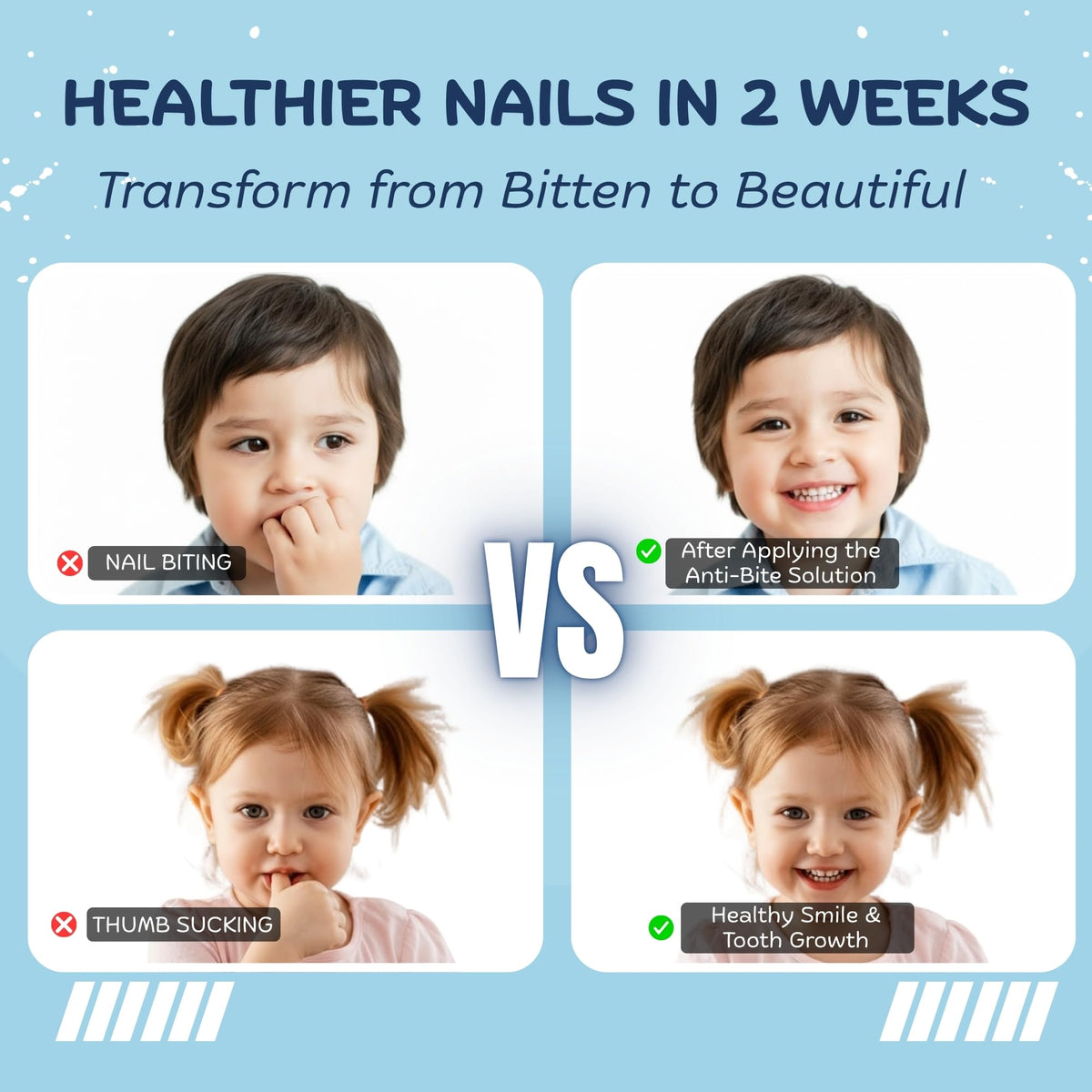 Nipit Honest10 family using product to support healthier nail habits