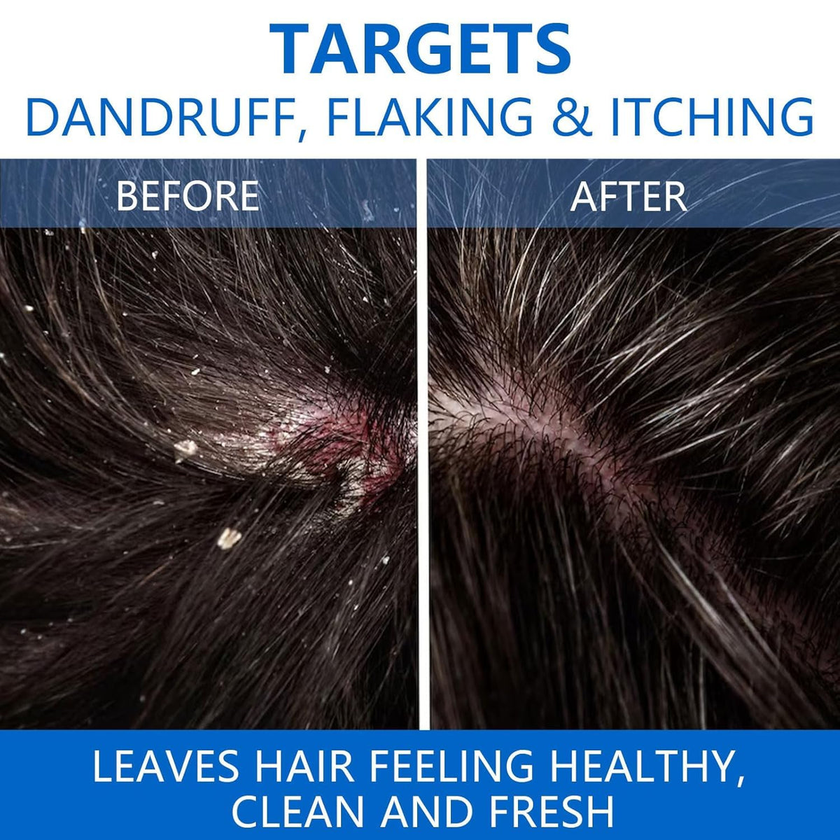NIPPORI applied to wet hair in hand showing effective lather and scalp cleansing
