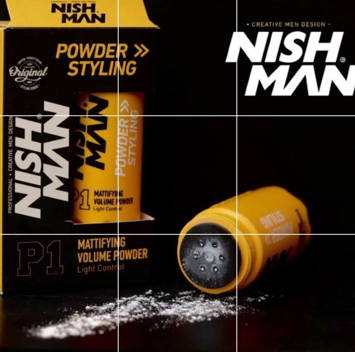 nishman P1 on barbershelf signaling professional-grade styling support