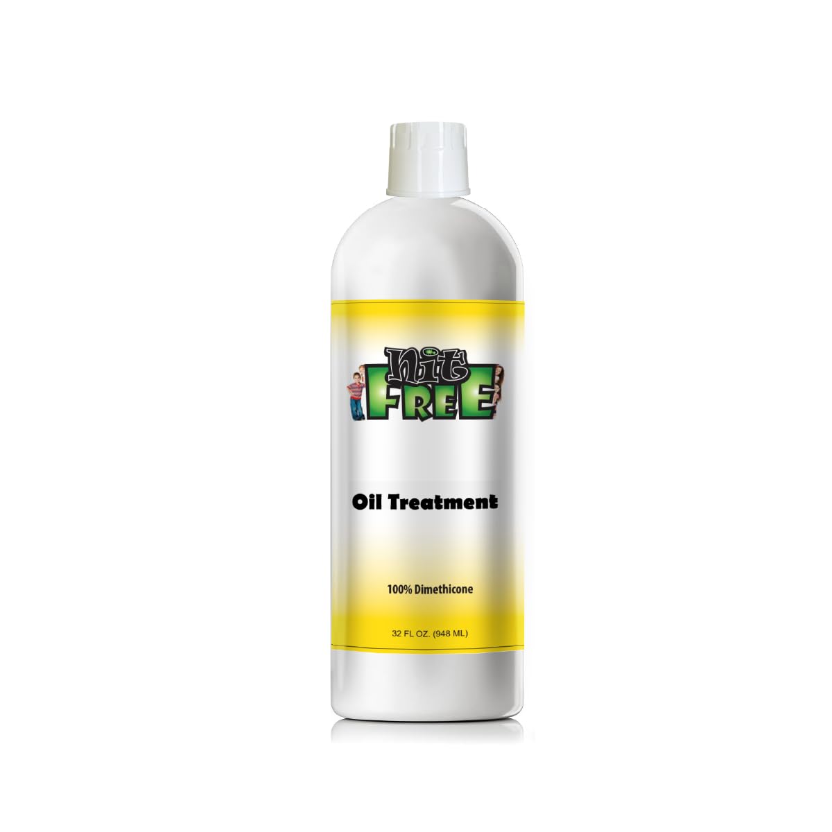 Nit Free front label showing product name and 32oz size for clear identification and trust
