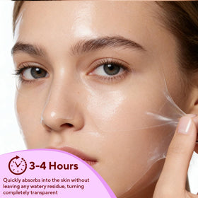 Nityrliv close-up of hydrogel texture showing serum lock-in
