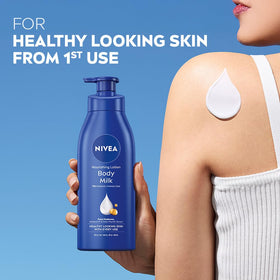 NIVEA almond oil ingredient detail emphasizing natural softening and nourishment