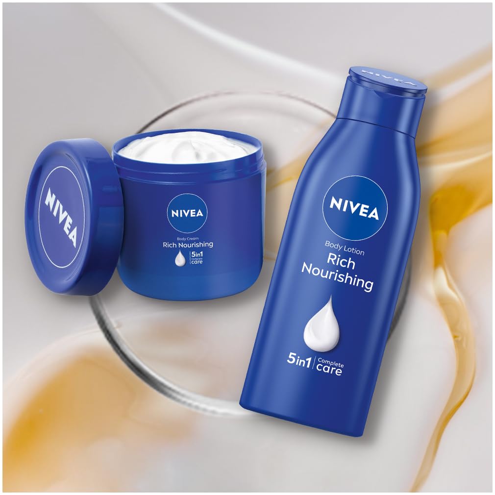NIVEA being applied on forearm to show hydration and softer skin benefit