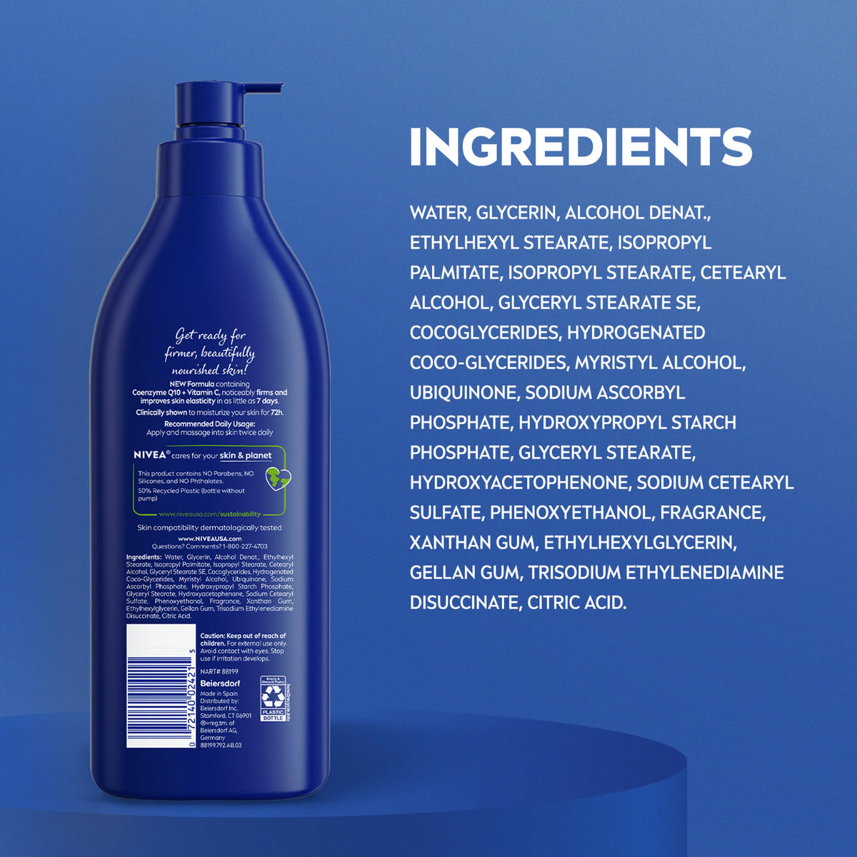 NIVEA in bathroom setting suggesting daily skincare routine