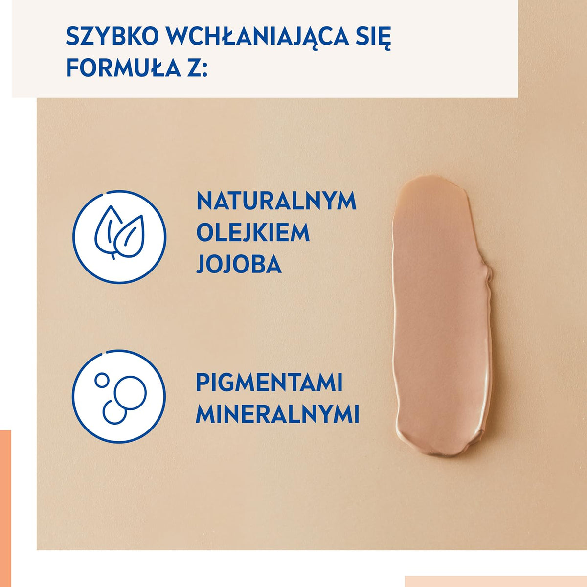 NIVEA BB Cream applied with fingertips for fast even coverage