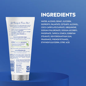 NIVEA comparative skin before and after texture improvement to show visible benefit