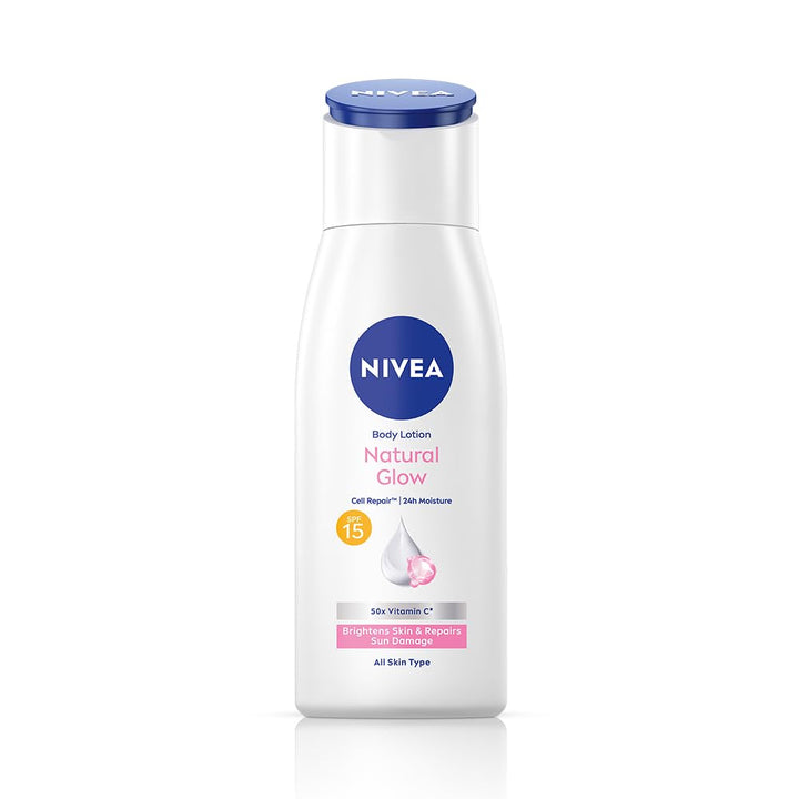 NIVEA front bottle view showing label and 200ml size for easy identification and selection