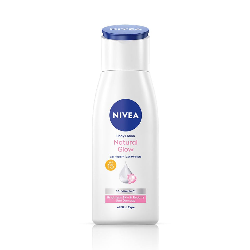 NIVEA front bottle view showing label and 200ml size for easy identification and selection