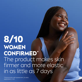 NIVEA bottle beside a hand to show 16.9 fl oz scale and travel convenience