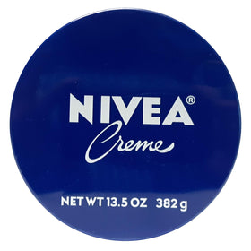 NIVEA tin front view showing label and 400ml size, indicating reliable hydration