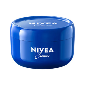 NIVEA Creme front jar showing brand and packaging benefit moisturizing