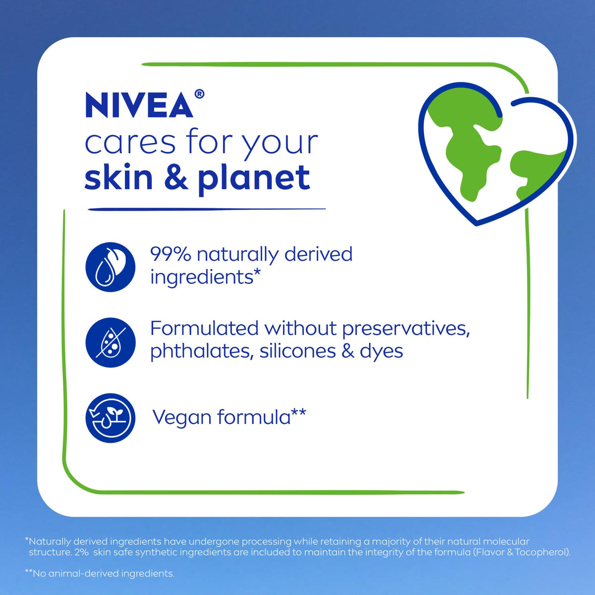 NIVEA on nightstand showing ready-before-bed hydration benefit