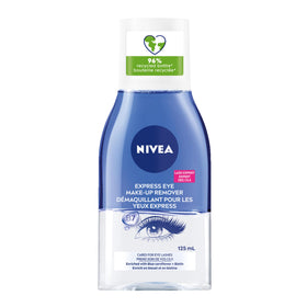 NIVEA front packaging showing bottle and cap, clear product information