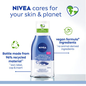 NIVEA bottle next to a coin showing size and travel-friendly convenience