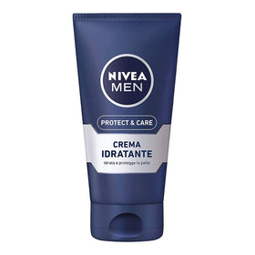 NIVEA for Men cream texture close-up demonstrating lightweight absorption benefit