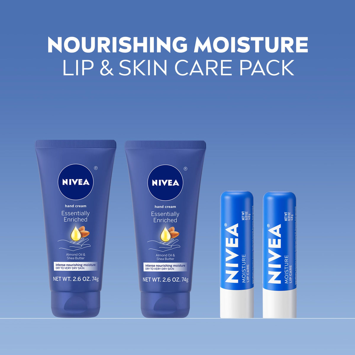 NIVEA hand cream tube close-up showing label and moisture benefit